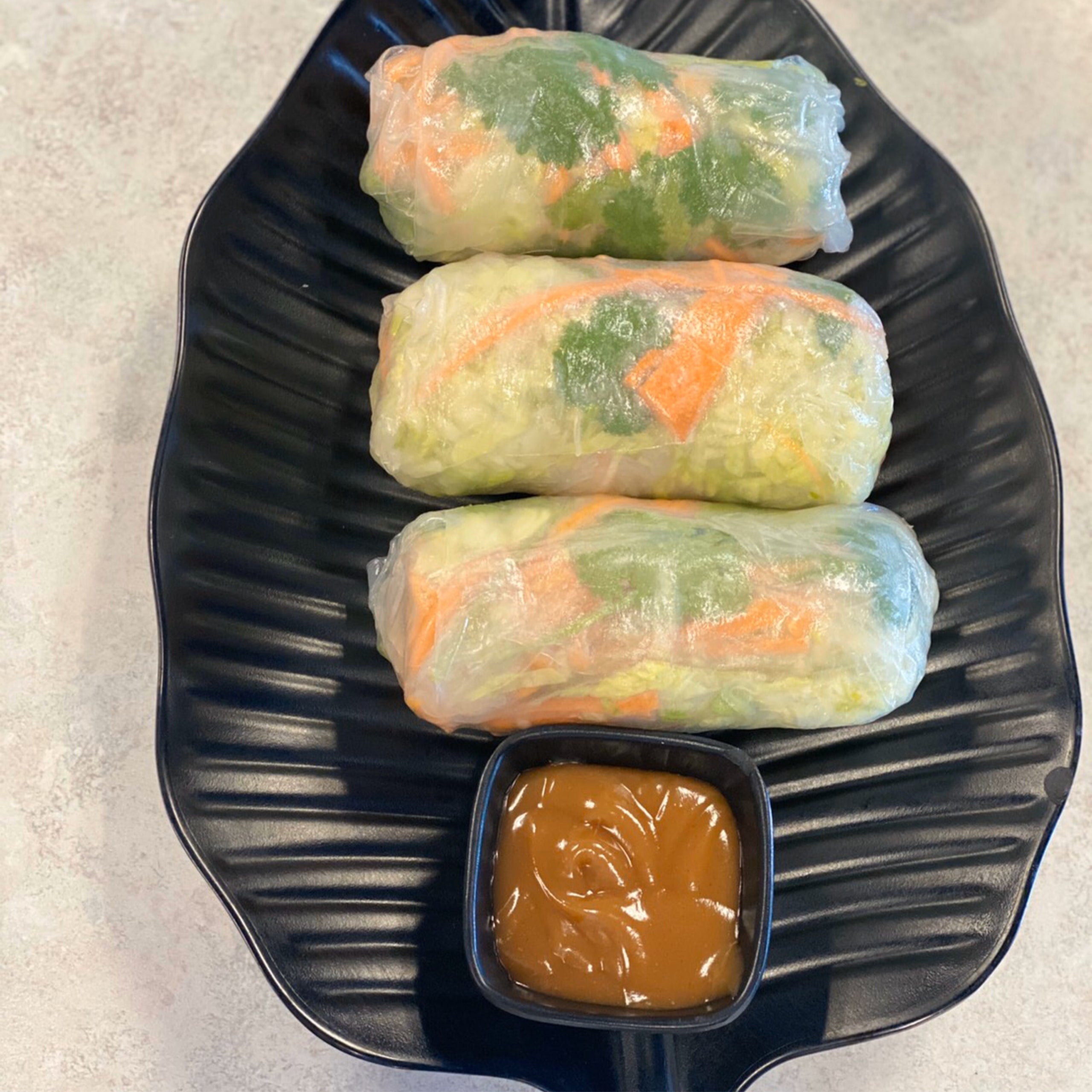 #102 Spring Rolls Vegetable สปริงโรลผัก | SIAM NOODLES AND FOOD